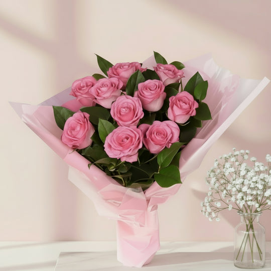 In love with Pink Roses – India