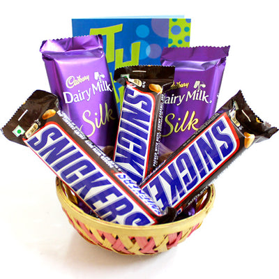 Snickers and Dairy Milk – India