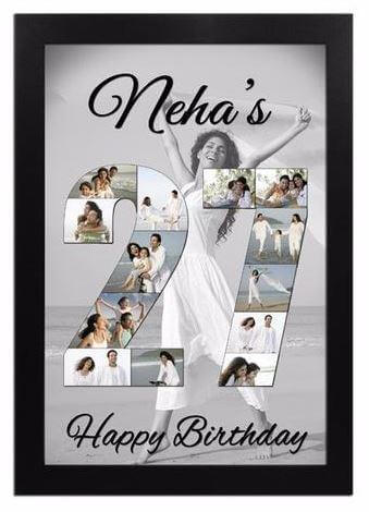 Number Photo Collage Frame 20x30 - India