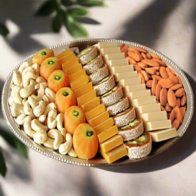 Sweet Treat in a Thali – India
