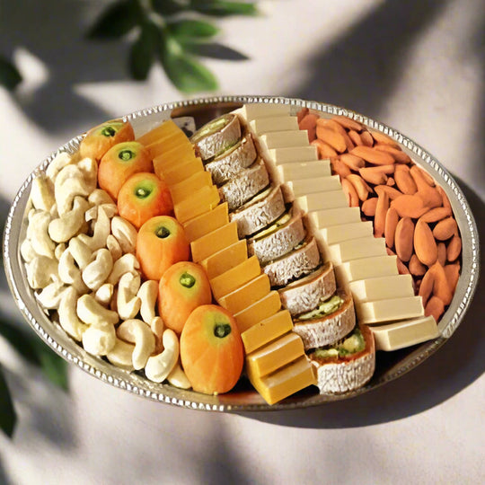 Sweet Treat in a Thali – India