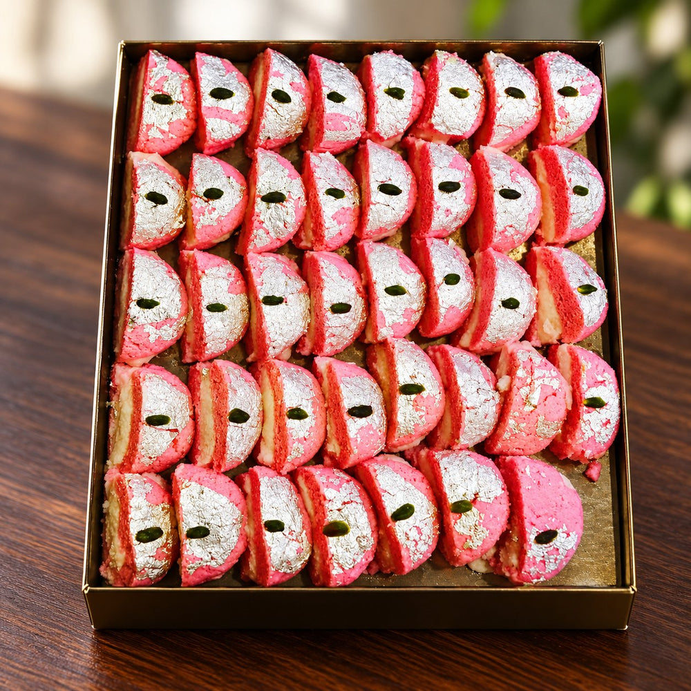 Malai Sandwich sweets – India
