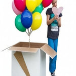 50 Helium Balloons Surprise Box Delivery - India