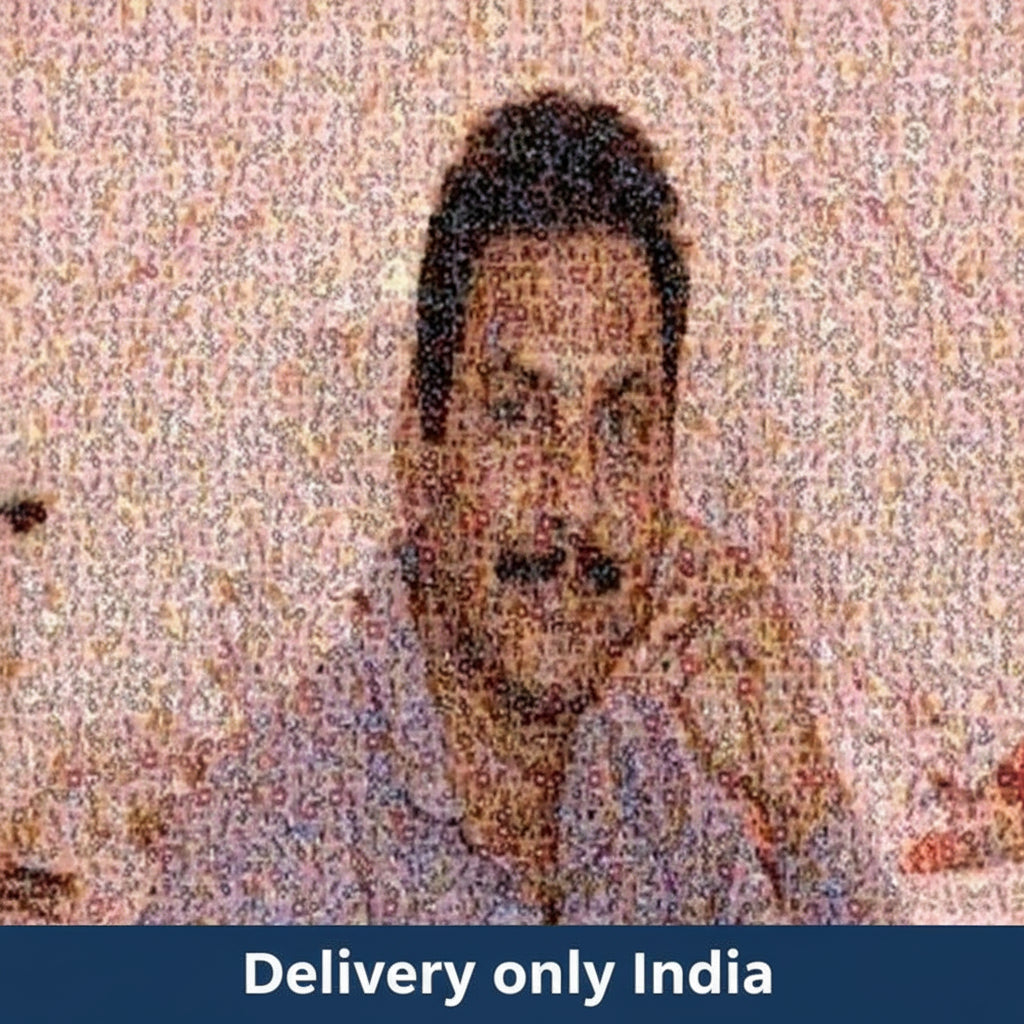 Custom Mosaic Photo Frame – India