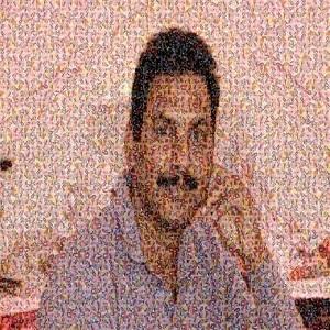 Special Mosaic Photo Frame for Father - India