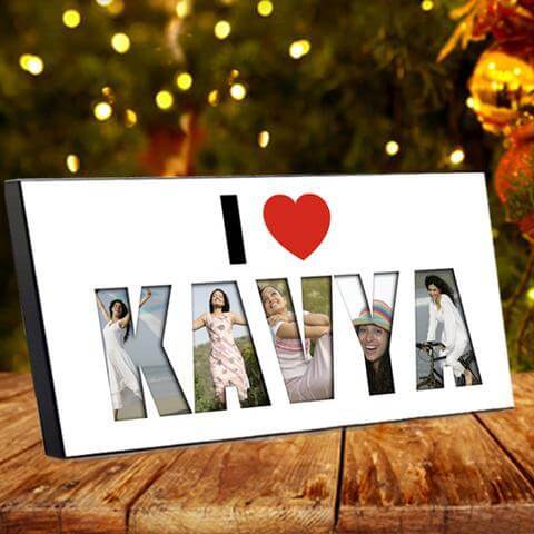 I love You Photo Frame - India