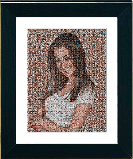 Mosaic Photo Frame – India