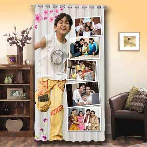 Customized Photo Curtain