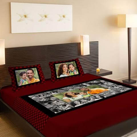 Personalized Bed Sheet - India
