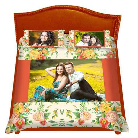 Bed Sheet Personalized - India
