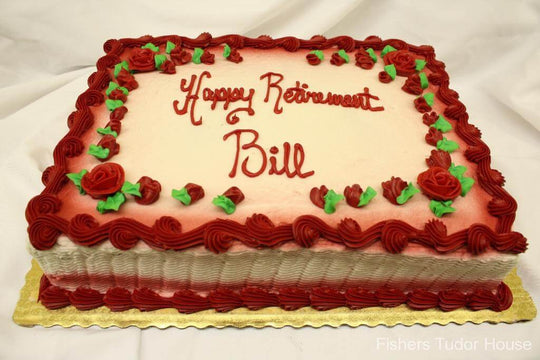 Last Working Day Gift cake – India