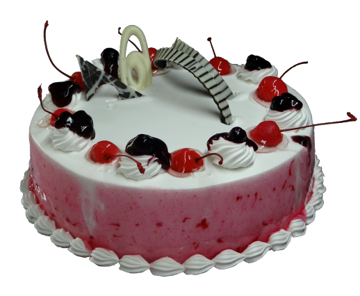 Strawberry Smoothie Cake