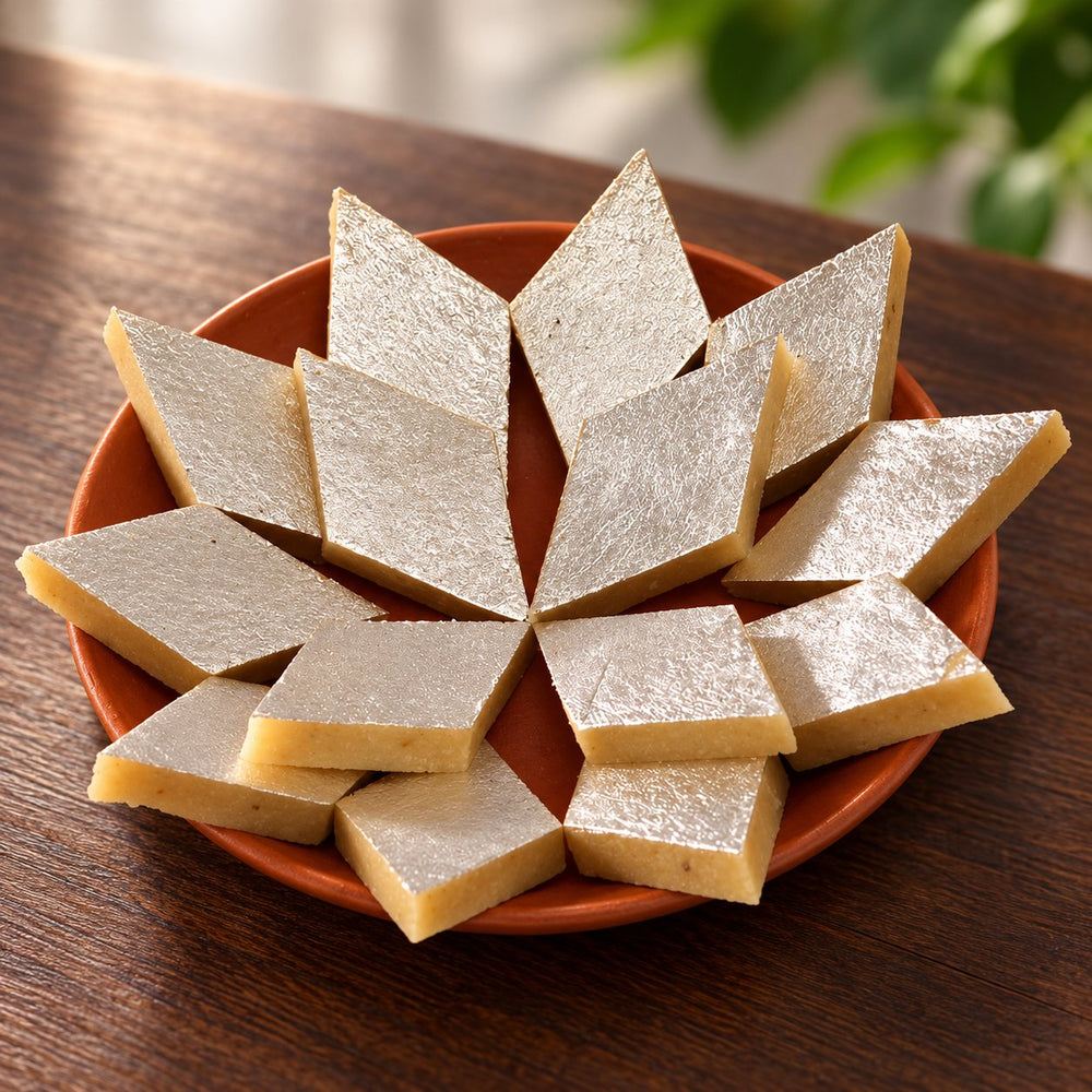 Kaju Katli sweets – India