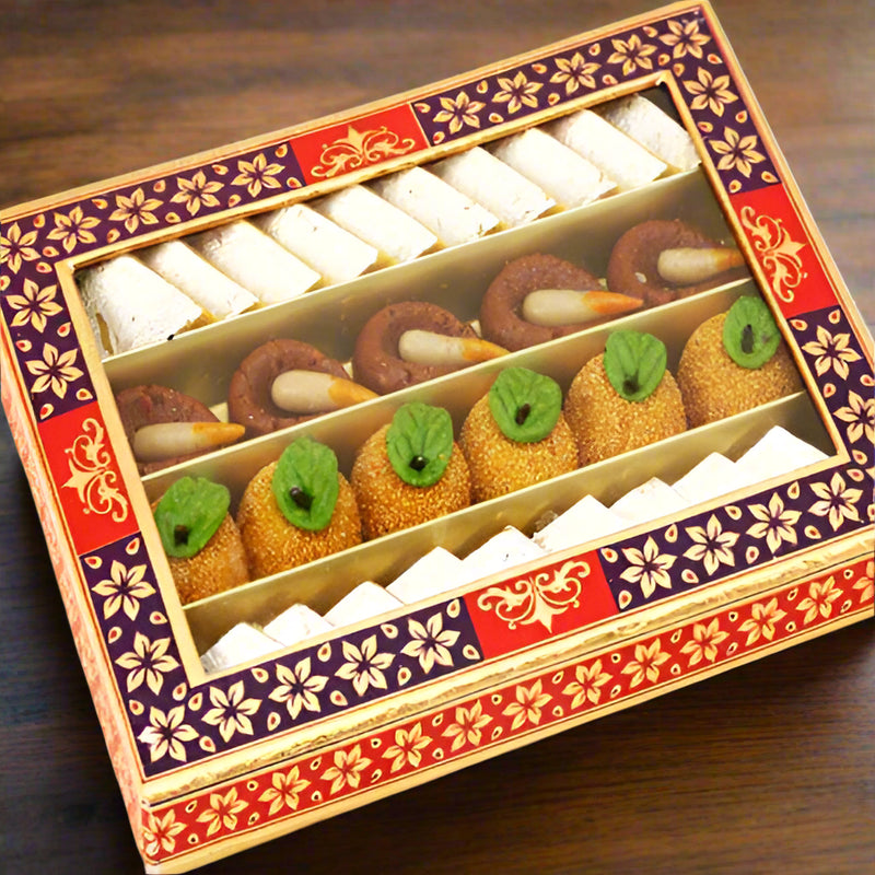 Four Variety Sweets Delight - India