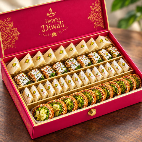 Kaju Mix Variety Sweets – India