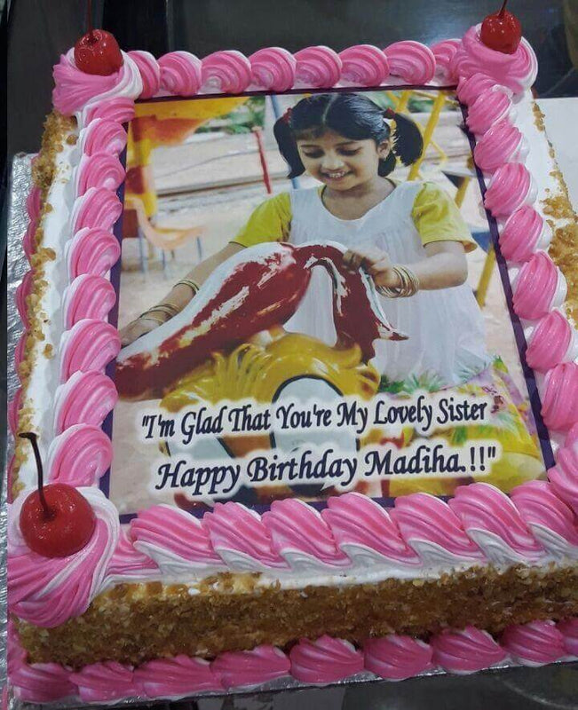 Send Customized Photo Cakes Online in India