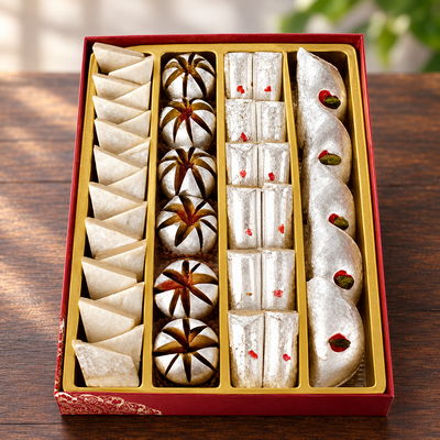 Happiness of Indian Sweets – India