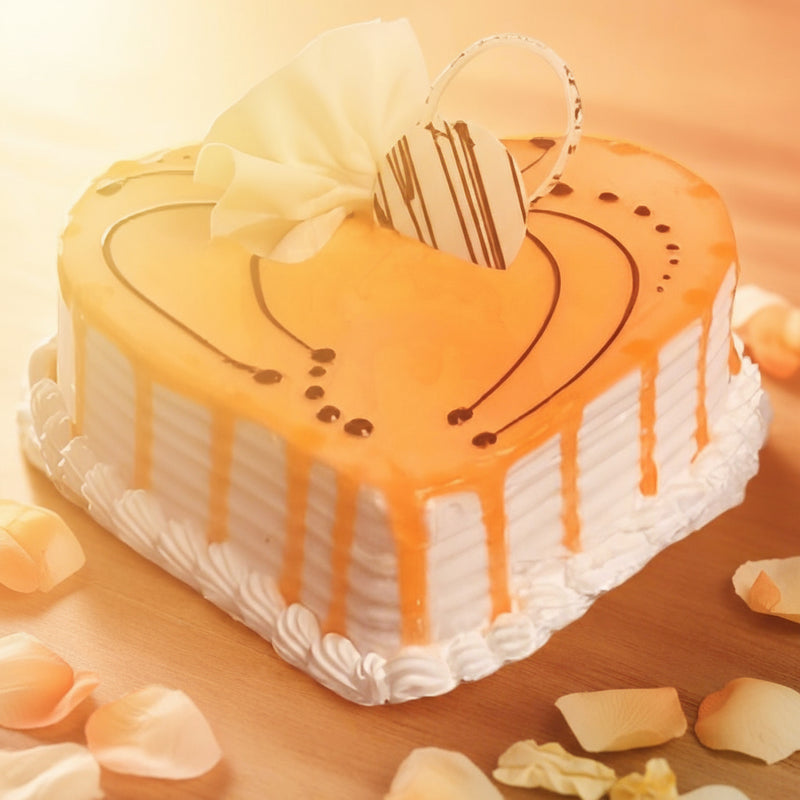Heart-Shaped Cake