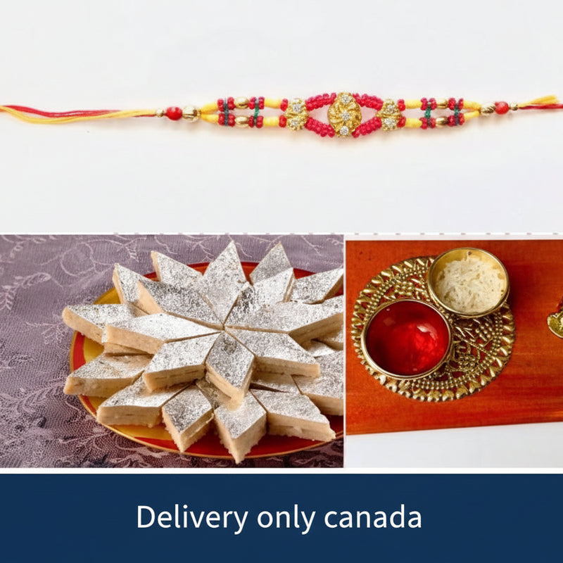 Rakhi with Kaju Katli 1Lb - Canada