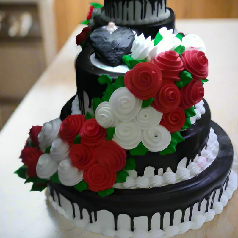 Step Flower Cake for Events in India - Cake Delivery