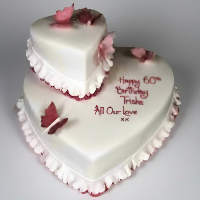 Heart on Heart Cake - India