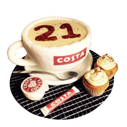 Coffee Theme Cake - India