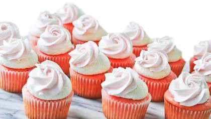 Strawberry Cup Cakes 15 Piece - India