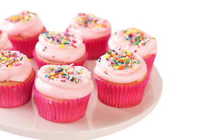 Strawberry Cup Cakes 12 Piece - India