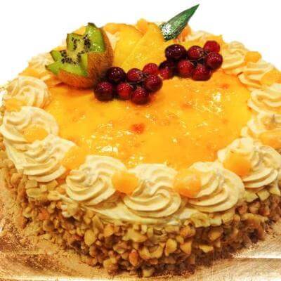 Mango Flavour Cake