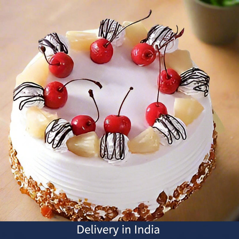 Pineapple Flavor Cake - India