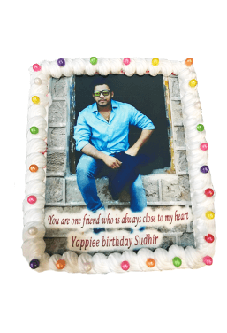 Send Rectangular Photo Cakes Online in India