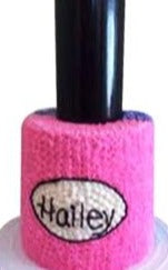 Nail Polish Design Cake