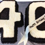 40th Birthday Cake - India