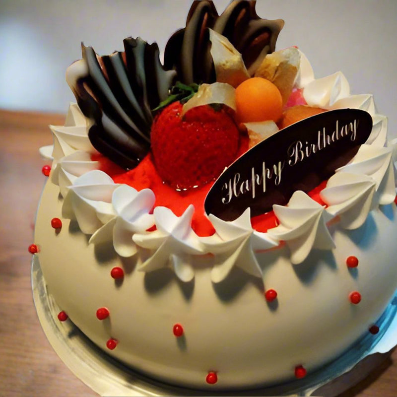 White Birthday Cakes Online Delivery in India