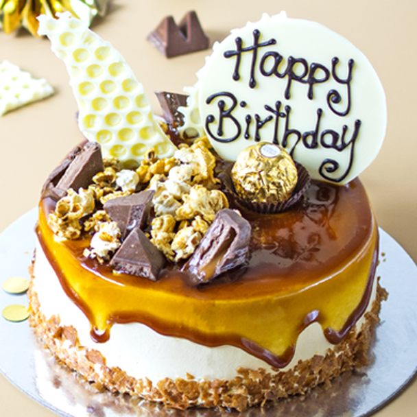 Party cake Popcorn Caremel Flavor to Australia