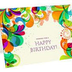 Mini Birthday Cupcakes to India