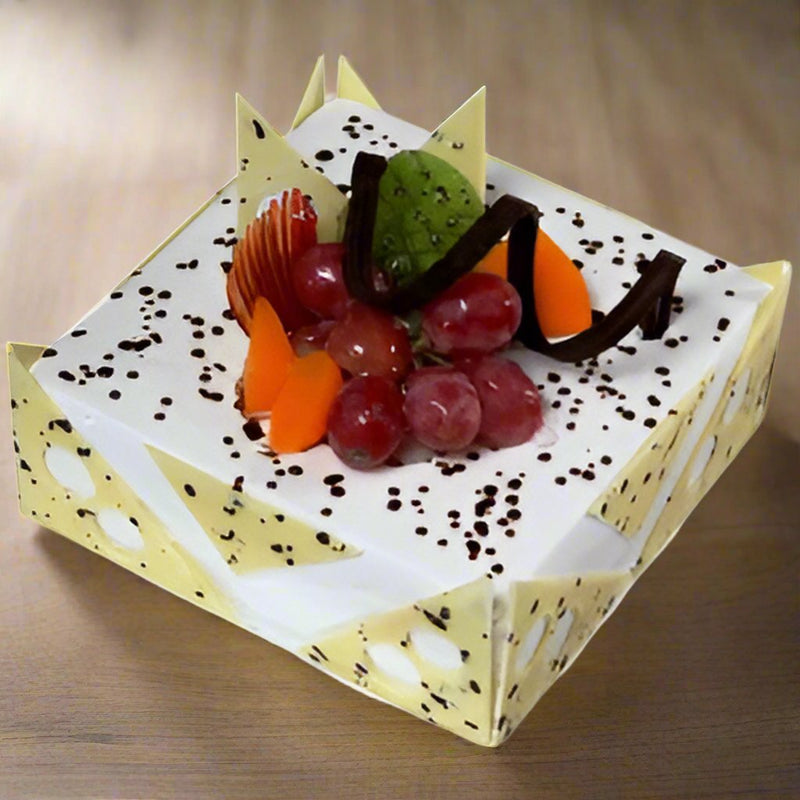 Send Pineapple Fresh Cream Cake to India - Delivery