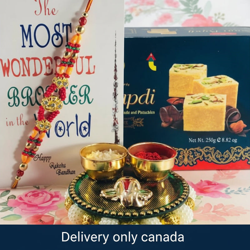 Rakhi Sweets Combo - Canada