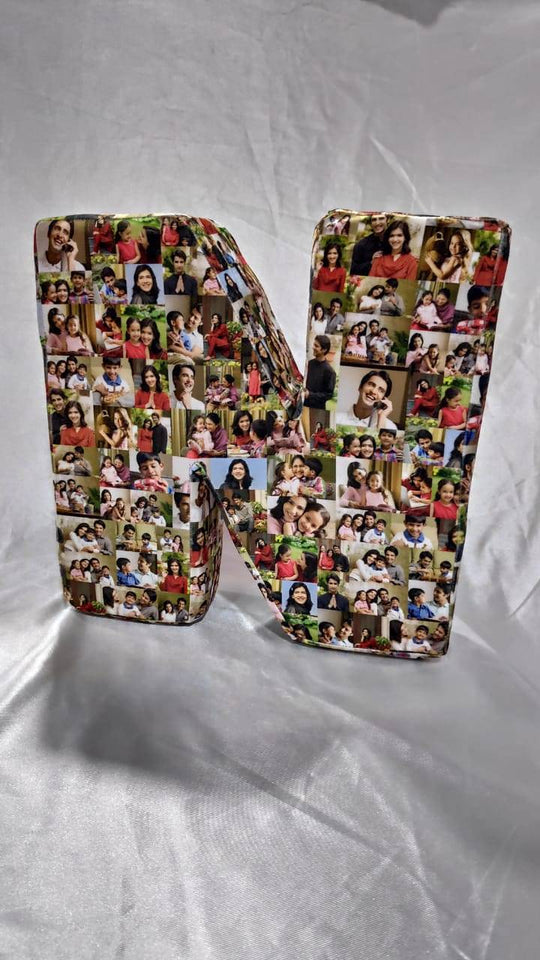 3D Alphabet Pillow – India