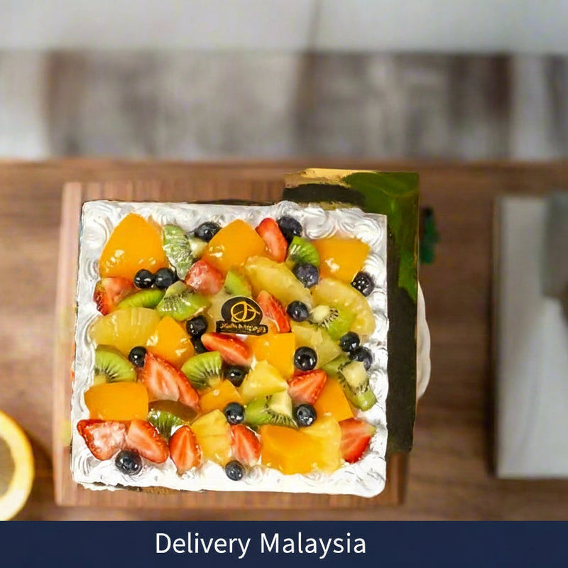 Fruit Over Loaded Vanilla cake - Malaysia