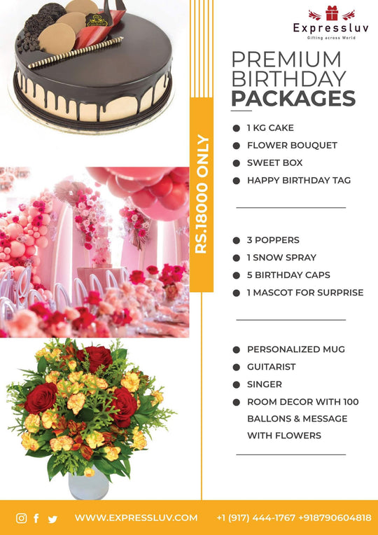 Premium Birthday Package – India
