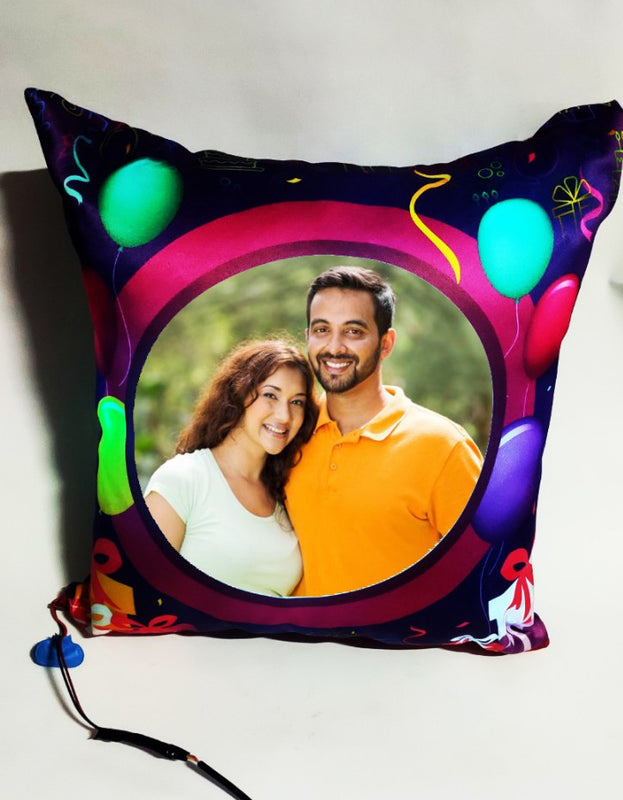 Multi Led Pillow With Remote.