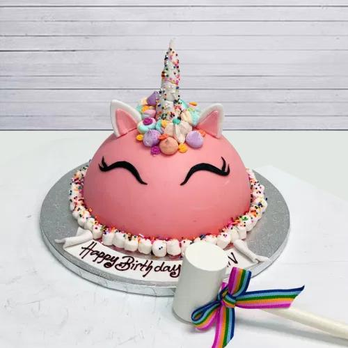 Unicorn Pinata Cake