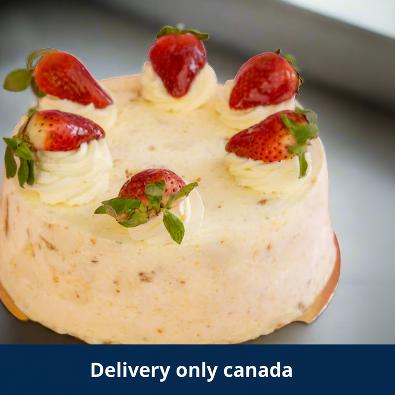 White Savannah Cream Cake - Canada