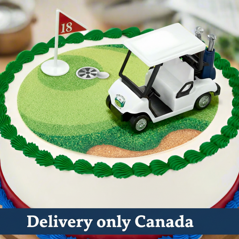 Golf design Cake - Vancouver