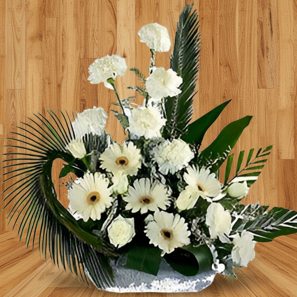 Carnations and gerberas: – India
