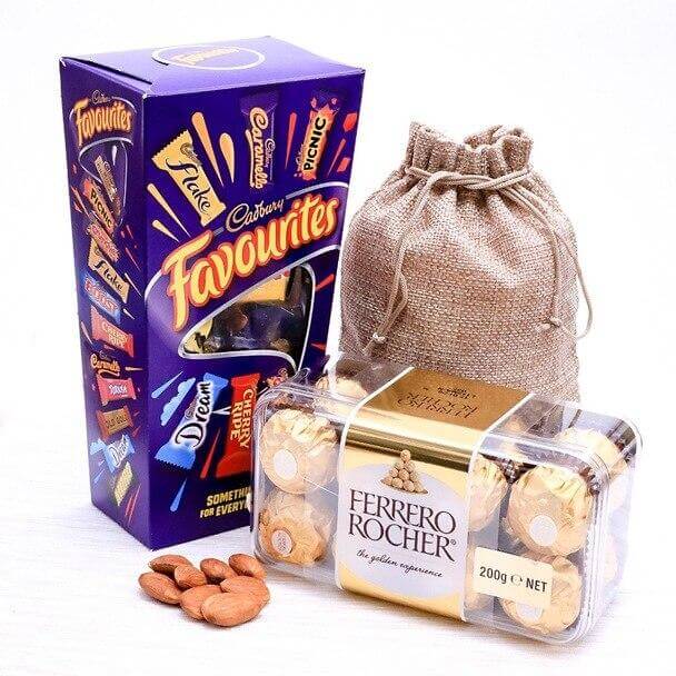 Cadbury's Favourite & Ferrero Rocher With Almond - FOR NEW ZEALAND