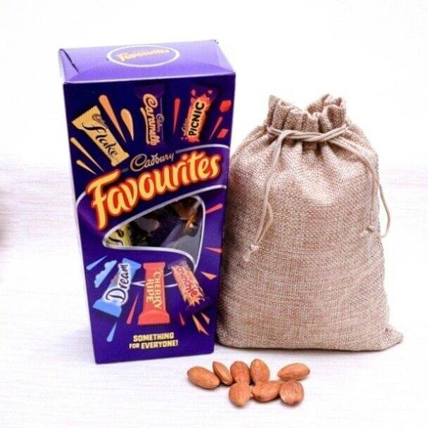 Cadbury's Favourite Chocolate and Almond Nuts Hamper - FOR NEW ZEALAND