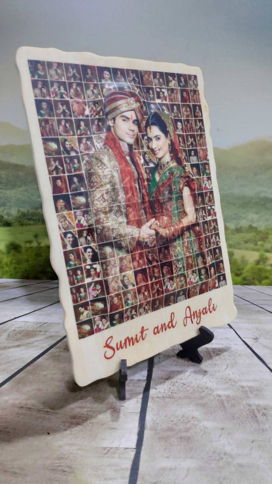 Embossed Photo - 9x12 - Photo Collage – India