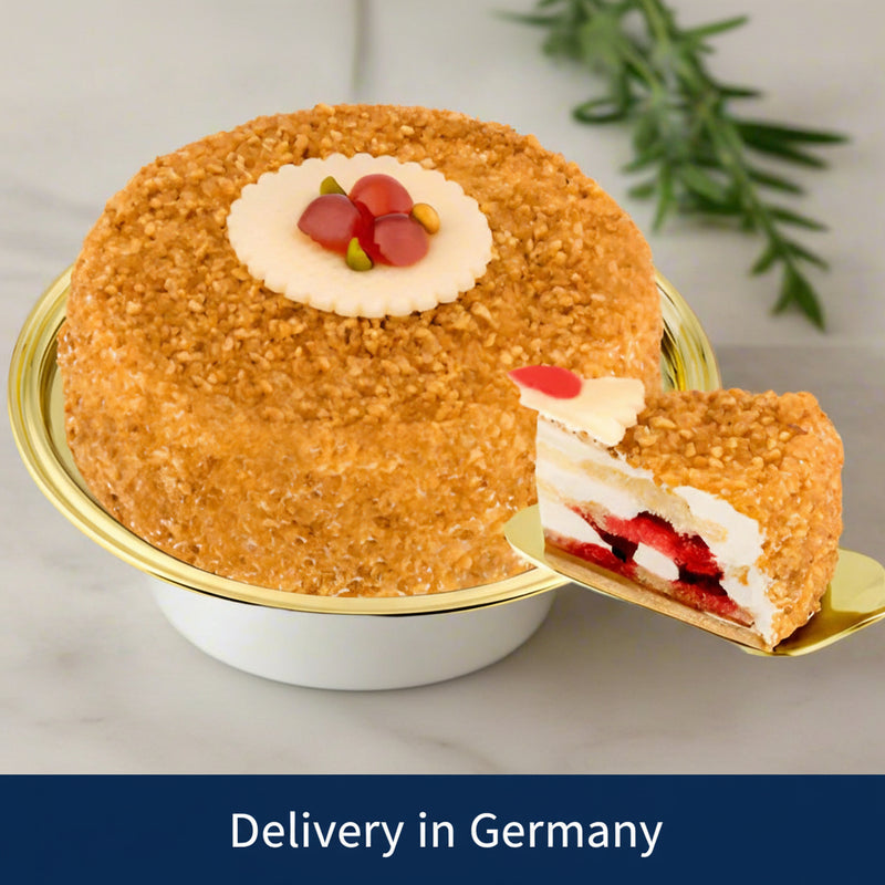 Hazelnut brittle Cake - Germany